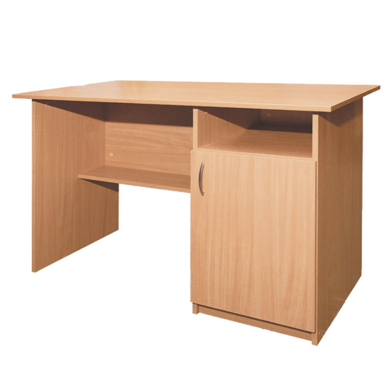 Стіл вчительський,тумба праворуч, одні дверцята,посилена конструкція,АНШАР ГРУП (4141),1200х600х750 мм., матеріал - ЛДСП